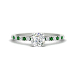 Load image into Gallery viewer, cushion-cut-french-pave-emerald-engagement-ring-in-white-gold-FD11408CURGEMGR-NL-WG_1bc5073c-47e9-419a-88c4-49c28a50449a?v=1762849725
