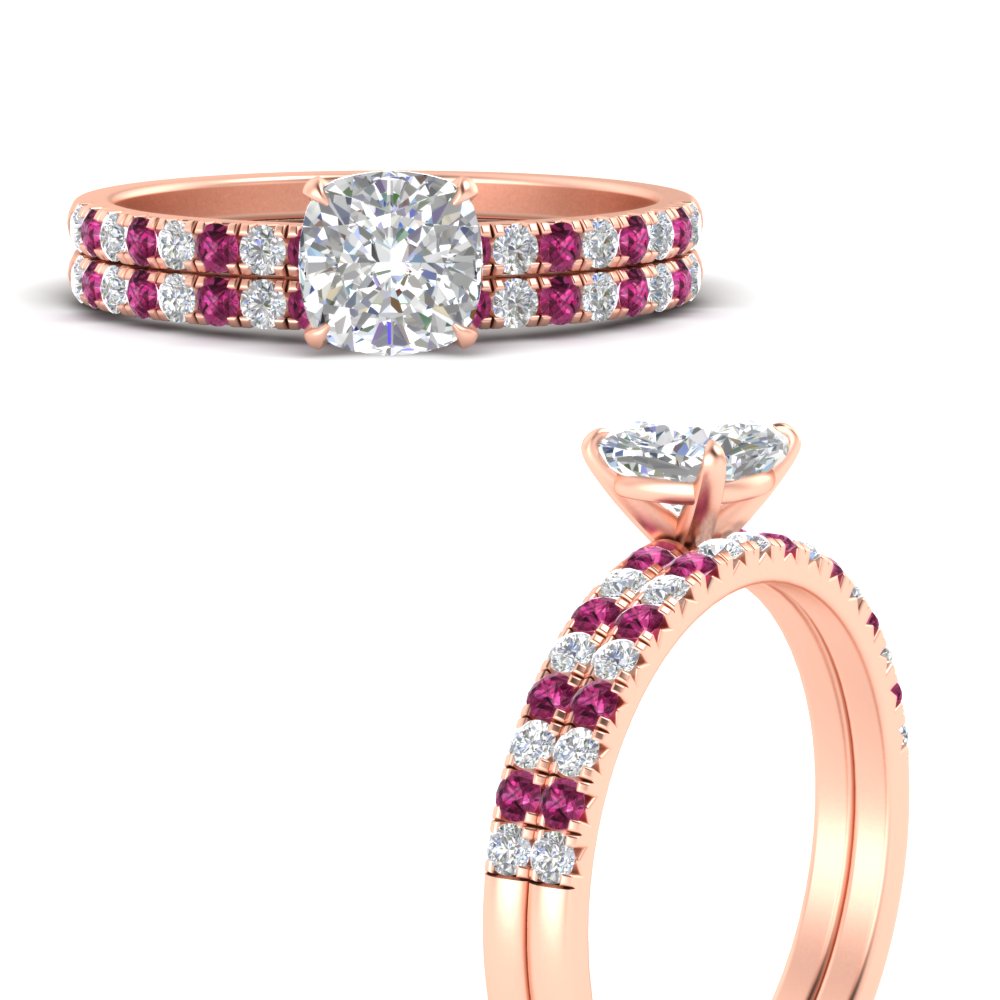 cushion-cut-french-pave-pink-sapphire-wedding-ring-set-in-rose-gold-FD11408CUGSADRPIANGLE3-NL-RG_c5758b09-811b-4dae-ac33-108c10db9c8a?v=1763104698