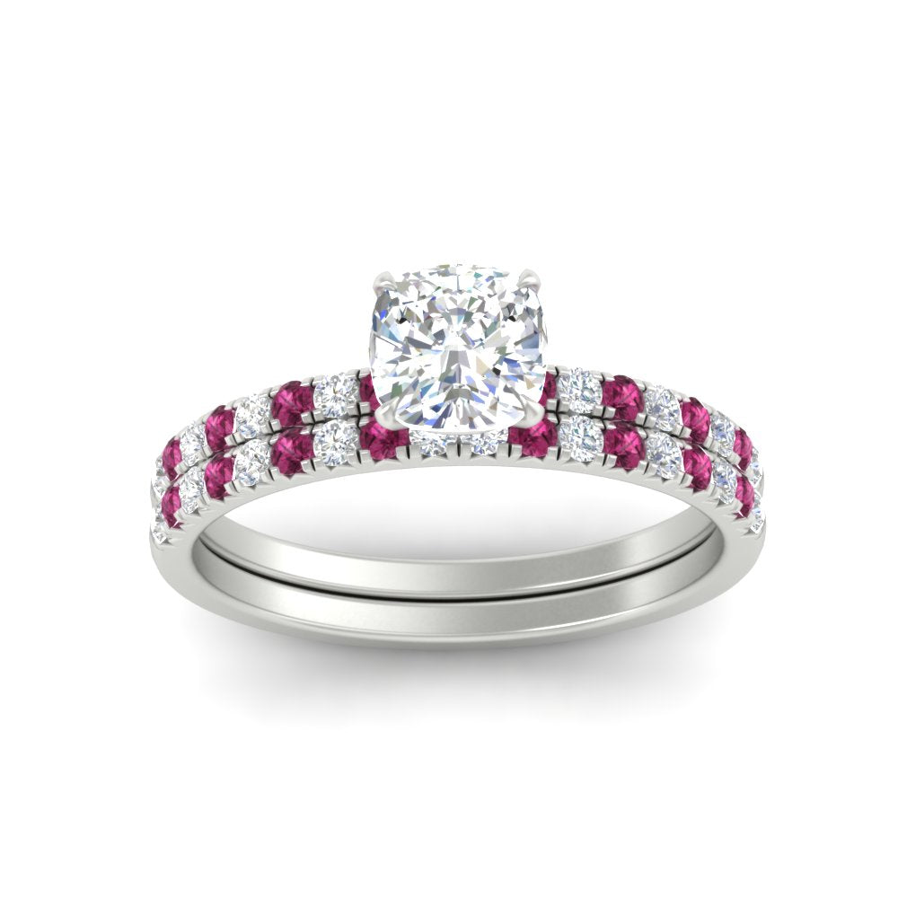 cushion-cut-french-pave-pink-sapphire-wedding-ring-set-in-white-gold-FD11408CUGSADRPIANGLE5-NL-WG?v=1763104240