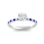 Load image into Gallery viewer, cushion-cut-french-pave-sapphire-engagement-ring-in-white-gold-FD11408CURGSABLANGLE5-NL-WG_8634c694-bcbd-4f44-85ff-3d7aadde682b?v=1762849725
