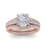 Load image into Gallery viewer, cushion-cut-graduated-channel-diamond-wedding-set-in-FD122866CU-NL-RG
