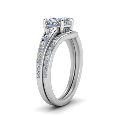 cushion-cut-graduated-channel-diamond-wedding-set-in-FD122866CU-NL-WG
