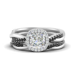 Load image into Gallery viewer, cushion-cut-halo-black-diamond-infinity-bridal-set-in-white-gold-FD9212CUGBLACK-NL-WG-B2.jpg
