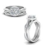 Load image into Gallery viewer, cushion-cut-halo-diamond-infinity-bridal-set-in-white-gold-FD9212CU-NL-WG-B2.jpg
