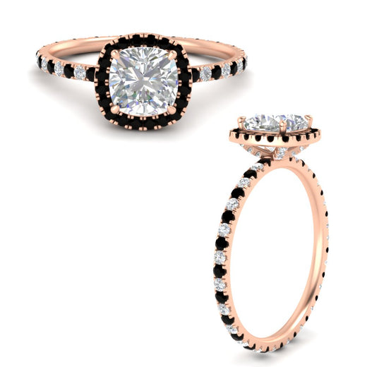 cushion-cut-halo-eternity-black-diamond-engagement-ring-in-rose-gold-FD9372CURGBLACKANGLE3-NL-RG.jpg?v=1763117962