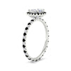Load image into Gallery viewer, cushion-cut-halo-eternity-black-diamond-engagement-ring-in-white-gold-FD9372CURGBLACKANGLE2-NL-WG.jpg?v=1763117962
