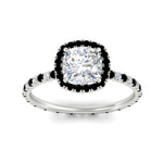 Load image into Gallery viewer, cushion-cut-halo-eternity-black-diamond-engagement-ring-in-white-gold-FD9372CURGBLACKANGLE5-NL-WG.jpg?v=1763117962
