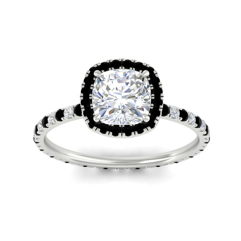 cushion-cut-halo-eternity-black-diamond-engagement-ring-in-white-gold-FD9372CURGBLACKANGLE5-NL-WG.jpg?v=1763117962