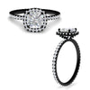 Load image into Gallery viewer, cushion-cut-halo-eternity-diamond-engagement-ring-in-black-gold-FD9372CURANGLE3-NL-BG.jpg?v=1763117962