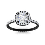 Load image into Gallery viewer, cushion-cut-halo-eternity-diamond-engagement-ring-in-black-gold-FD9372CURANGLE5-NL-BG.jpg?v=1763117962
