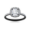 Load image into Gallery viewer, cushion-cut-halo-eternity-diamond-engagement-ring-in-black-gold-FD9372CURANGLE5-NL-BG_49fb9d5a-219e-464b-a780-76f1f34de49e.jpg?v=1763117970