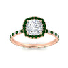 Load image into Gallery viewer, cushion-cut-halo-eternity-emerald-engagement-ring-in-rose-gold-FD9372CURGEMGRANGLE5-NL-RG_8f2d6040-75aa-48c7-b0ca-50079798621c.jpg?v=1763117971