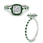 Load image into Gallery viewer, cushion-cut-halo-eternity-emerald-engagement-ring-in-white-gold-FD9372CURGEMGRANGLE3-NL-WG_0db9254b-9e85-4145-a12b-4fc6b355f10d.jpg?v=1763117971
