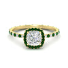 Load image into Gallery viewer, cushion-cut-halo-eternity-emerald-engagement-ring-in-yellow-gold-FD9372CURGEMGR-NL-YG.jpg?v=1763117962