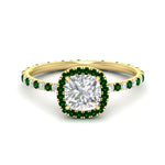Load image into Gallery viewer, cushion-cut-halo-eternity-emerald-engagement-ring-in-yellow-gold-FD9372CURGEMGR-NL-YG.jpg?v=1763117962

