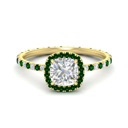 cushion-cut-halo-eternity-emerald-engagement-ring-in-yellow-gold-FD9372CURGEMGR-NL-YG.jpg?v=1763117962