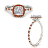 Load image into Gallery viewer, cushion-cut-halo-eternity-orange-sapphire-engagement-ring-in-white-gold-FD9372CURGSAORANGLE3-NL-WG.jpg?v=1763117962