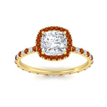 Load image into Gallery viewer, cushion-cut-halo-eternity-orange-sapphire-engagement-ring-in-yellow-gold-FD9372CURGSAORANGLE5-NL-YG_e7bdeea4-b5f9-476d-b08c-aaa21083e8b8.jpg?v=1763117971
