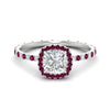 Load image into Gallery viewer, cushion-cut-halo-eternity-pink-sapphire-engagement-ring-in-white-gold-FD9372CURGSADRPI-NL-WG.jpg?v=1763117961