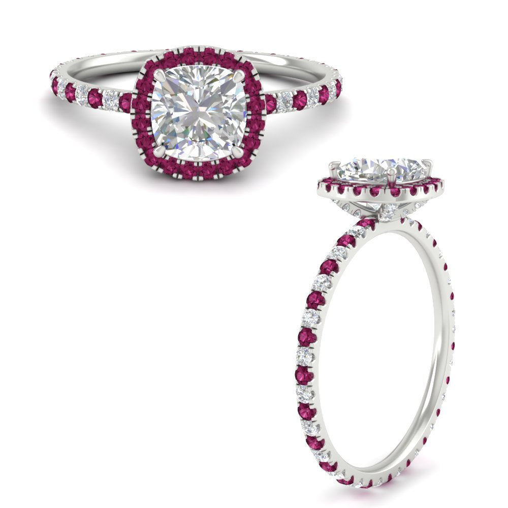 cushion-cut-halo-eternity-pink-sapphire-engagement-ring-in-white-gold-FD9372CURGSADRPIANGLE3-NL-WG.jpg?v=1763117962