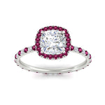 Load image into Gallery viewer, cushion-cut-halo-eternity-pink-sapphire-engagement-ring-in-white-gold-FD9372CURGSADRPIANGLE5-NL-WG_b8b17a80-56ac-4b90-b5cc-219d90fa6c32.jpg?v=1763117971

