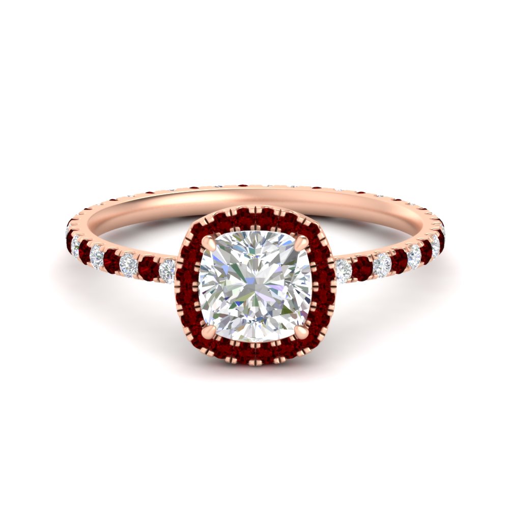 cushion-cut-halo-eternity-ruby-engagement-ring-in-rose-gold-FD9372CURGRUDR-NL-RG.jpg?v=1763117962