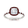 Load image into Gallery viewer, cushion-cut-halo-eternity-ruby-engagement-ring-in-white-gold-FD9372CURGRUDRANGLE5-NL-WG.jpg?v=1763117961