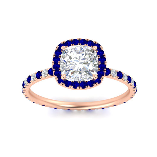 cushion-cut-halo-eternity-sapphire-engagement-ring-in-rose-gold-FD9372CURGSABLANGLE5-NL-RG.jpg?v=1763117962