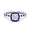 Load image into Gallery viewer, cushion-cut-halo-eternity-sapphire-engagement-ring-in-white-gold-FD9372CURGSABL-NL-WG.jpg?v=1763117961