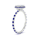 Load image into Gallery viewer, cushion-cut-halo-eternity-sapphire-engagement-ring-in-white-gold-FD9372CURGSABLANGLE2-NL-WG_0105e0dc-4632-4e53-8b6b-cf25ce7e18d7.jpg?v=1763117971
