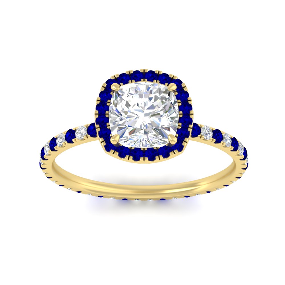 cushion-cut-halo-eternity-sapphire-engagement-ring-in-yellow-gold-FD9372CURGSABLANGLE5-NL-YG.jpg?v=1763117962