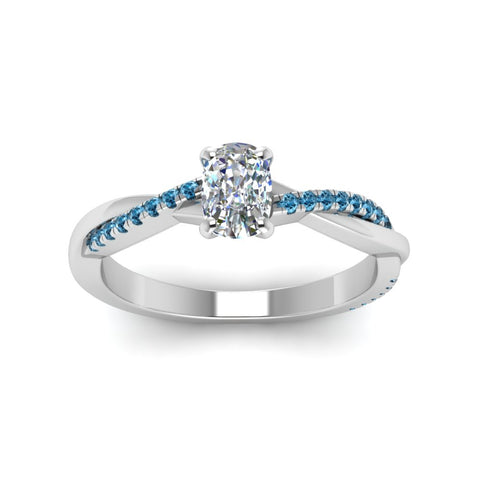 cushion-cut-infinity-twist-diamond-engagement-ring-with-ice-blue-topaz-in-14K-white-gold-FD8253CURGICBLTO-NL-WG