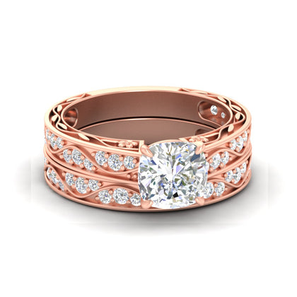 cushion-cut-man-made-antique-filigree-wedding-ring-set-in-rose-gold-fdens3543cusleep-nl-rg.jpg