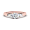 Load image into Gallery viewer, cushion-cut-man-made-diamond-engagement-ring-in-FD10590CURANGLE3-NL-RG