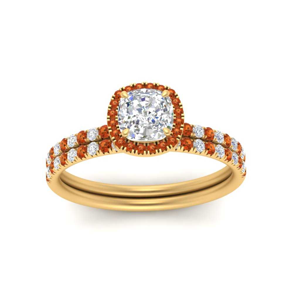 cushion-cut-orange-sapphire-halo-wedding-ring-set-in-yellow-gold-FD8523CUGSAOR-NL-YG