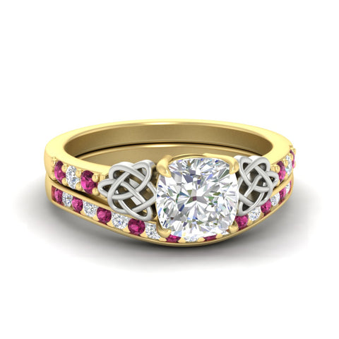 cushion-cut-pink-sapphire-channel-band-celtic-bridal-set-in-yellow-gold-fdens2255cugsadrpisleep-nl-yg-ws2.jpg