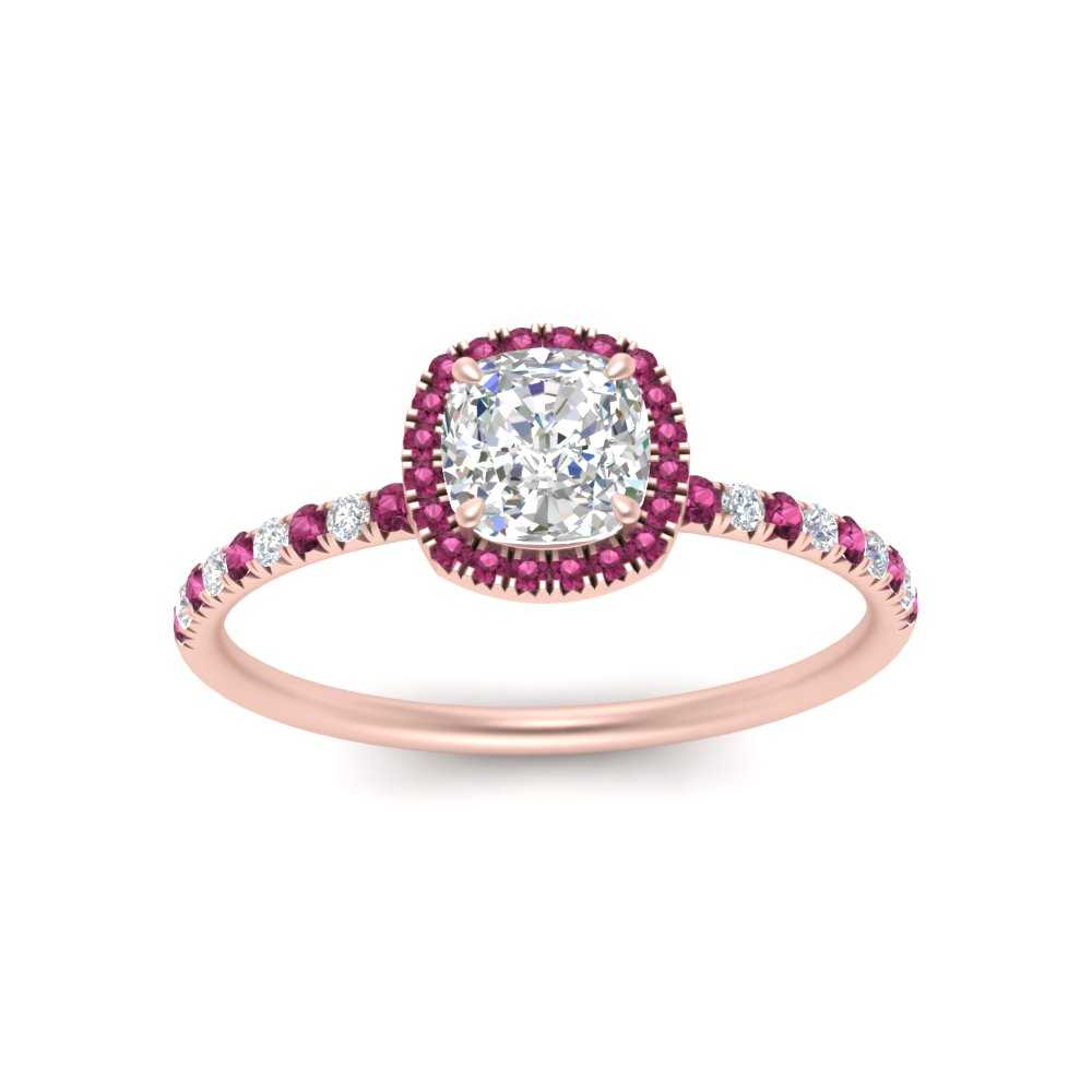 cushion-cut-pink-sapphire-halo-petite-engagement-ring-in-rose-gold-FD8523CURGSADRPIANGLE3-NL-RG