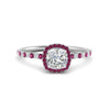 Load image into Gallery viewer, cushion-cut-pink-sapphire-halo-petite-engagement-ring-in-white-gold-FD8523CURGSADRPIANGLE3-NL-WG