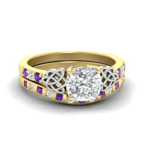 cushion-cut-purple-topaz-celtic-two-tone-bridal-matching-set-in-yellow-gold-fdens2255cugvitosleep-nl-yg-ws4.jpg
