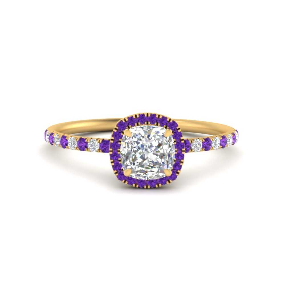 cushion-cut-purple-topaz-halo-petite-engagement-ring-in-yellow-gold-FD8523CURGVITOANGLE3-NL-YG