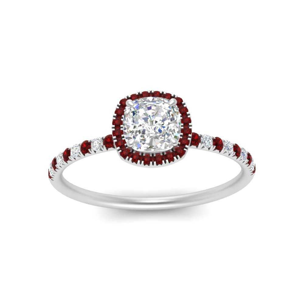 cushion-cut-ruby-halo-petite-engagement-ring-in-white-gold-FD8523CURGRUDRANGLE3-NL-WG