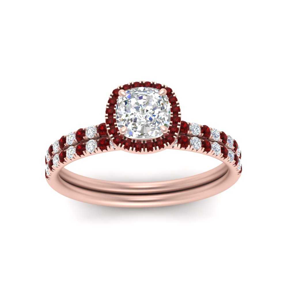 cushion-cut-ruby-halo-wedding-ring-set-in-rose-gold-FD8523CUGRUDR-NL-RG