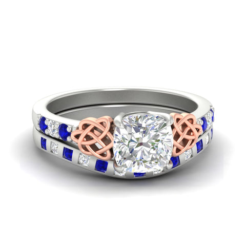cushion-cut-sapphire-celtic-two-tone-bridal-matching-set-in-white-gold-fdens2255cugsablsleep-nl-wg-ws4.jpg