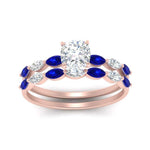 Load image into Gallery viewer, cushion-cut-single-prong-marquise-sapphire-engagement-ring-and-band-in-FD9939CUGSABL-NL-RG
