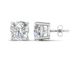 Load image into Gallery viewer, Cushion Diamond Basket Stud Earring