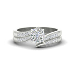 Load image into Gallery viewer, cushion-cut-swirl-channel-diamond-bridal-set-in-white-gold-FDENS4028CU-NL-WG.jpg
