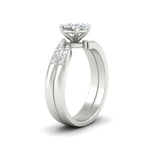 Load image into Gallery viewer, cushion-cut-swirl-channel-diamond-bridal-set-in-white-gold-FDENS4028CU-NL-WG.jpg
