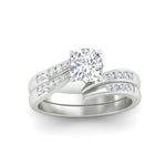 Load image into Gallery viewer, cushion-cut-swirl-channel-diamond-bridal-set-in-white-gold-FDENS4028CU-NL-WG.jpg
