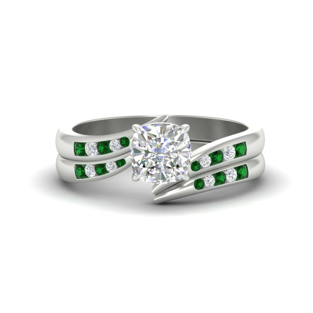 cushion-cut-swirl-channel-diamond-bridal-set-with-emerald-in-white-gold-FDENS4028CUGEMGR-NL-WG.jpg