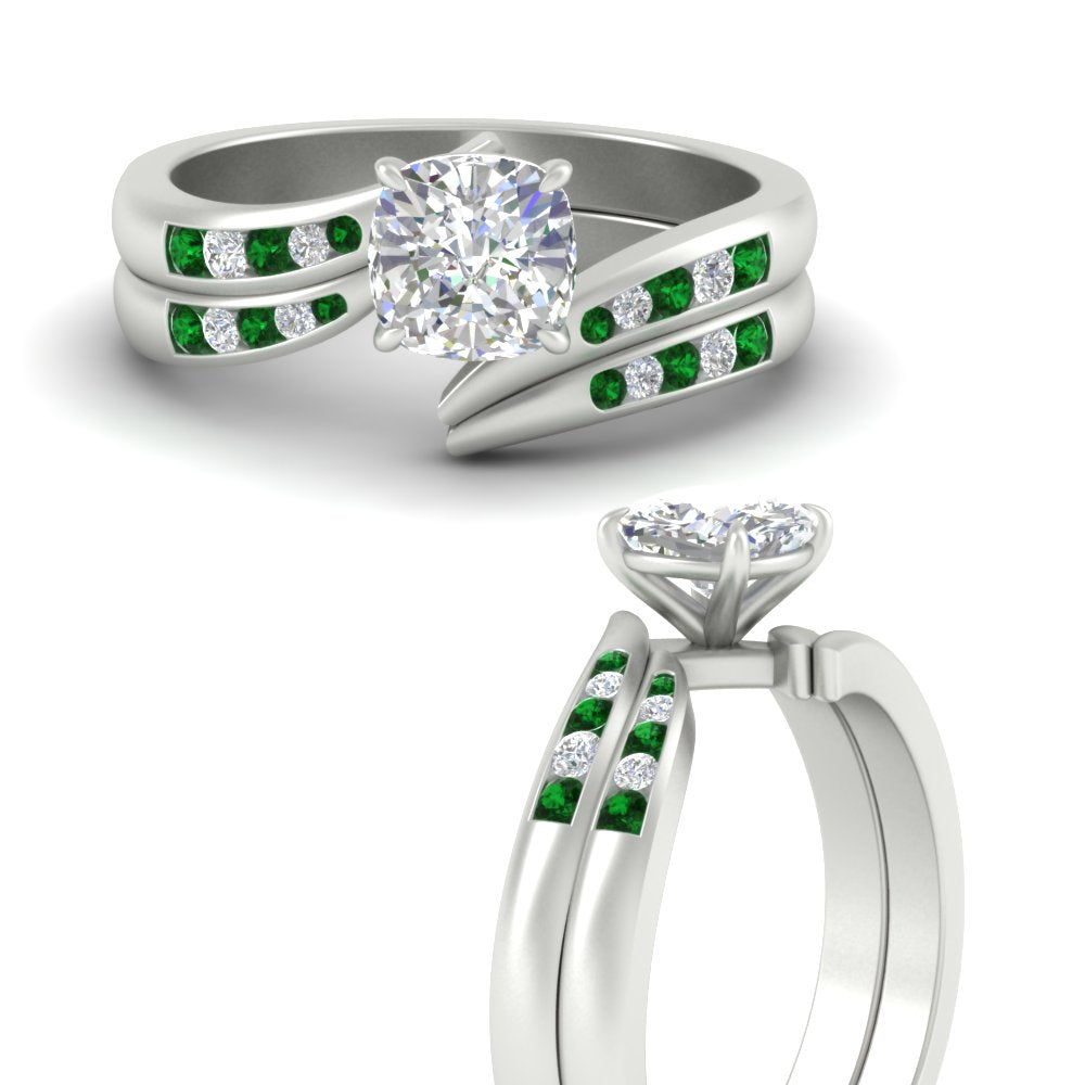 cushion-cut-swirl-channel-diamond-bridal-set-with-emerald-in-white-gold-FDENS4028CUGEMGR-NL-WG.jpg